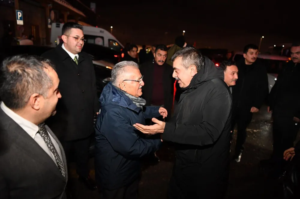 Milli Eğitim Bakanı Yusuf Tekin Erciyes'te