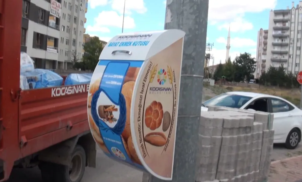 Kocasinan'da bayat ekmekler berekete dönüşüyor