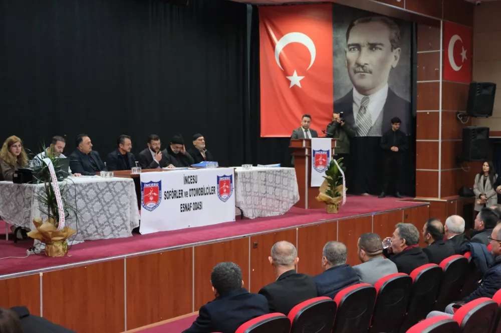 İncesu Şoförler Odasında Başkan Büyüköz güven tazeledi