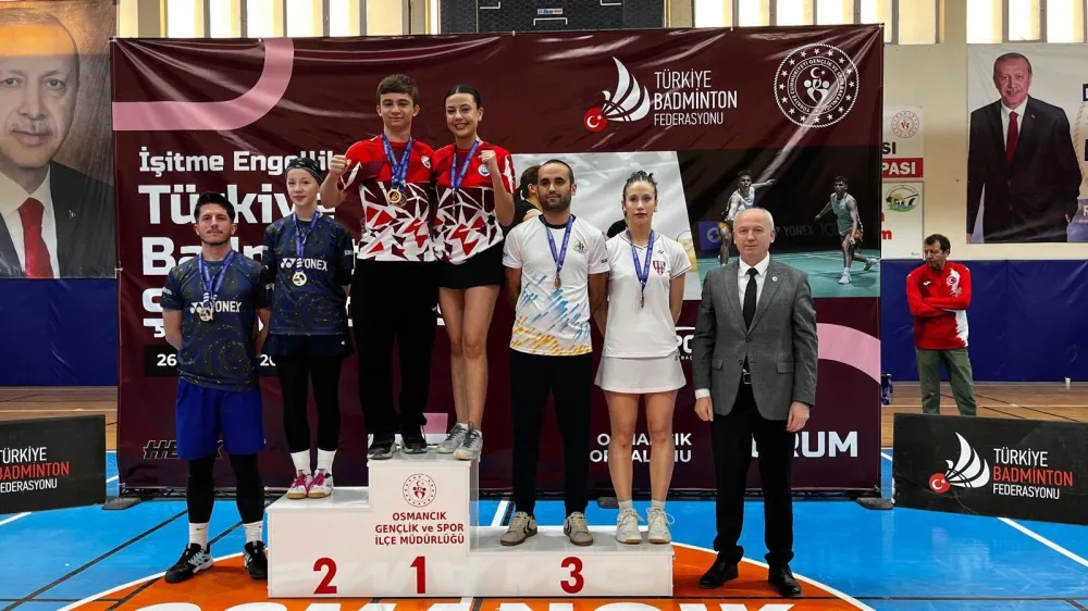 Talas Spor Kulübü’nden İşitme Engelliler Türkiye Şampiyonası’nda 4 madalya