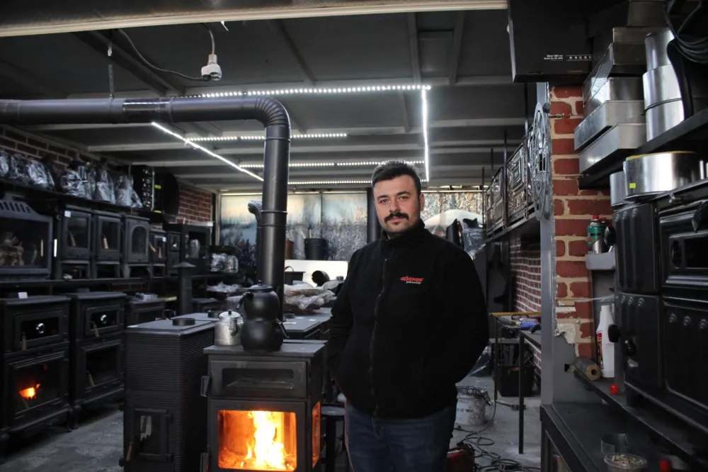 Kayseri’de soğuk havalar sobaya talebi artırdı