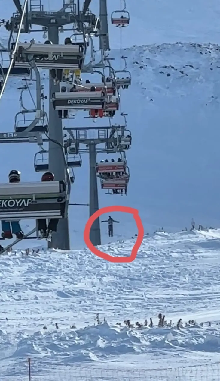 Erciyes A.Ş.'den kayakçının teleferikten düştüğü iddialarına yalanlama