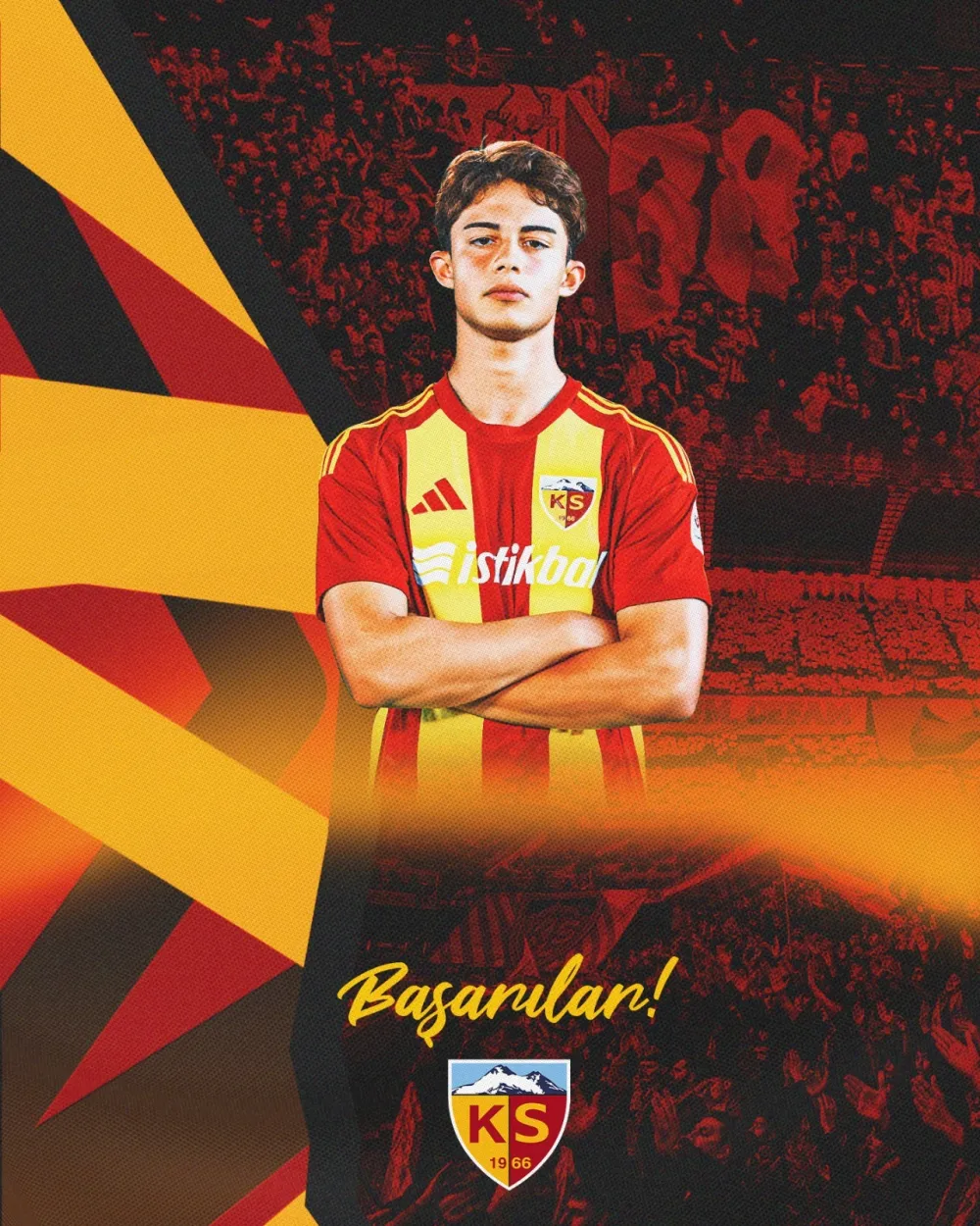 Kayserispor’da Kayra Cihan’a milli davet