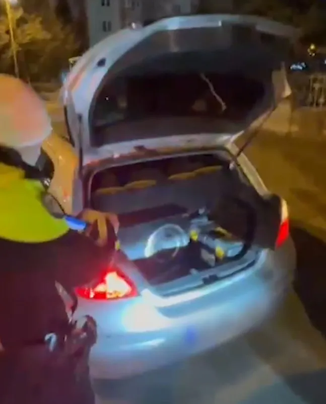 Trafik denetimlerinde 1654 sürücüye ceza