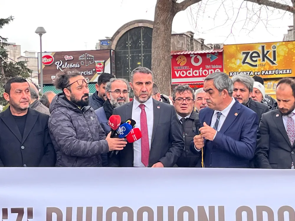 SP İl Başkanı Erdal Altun: Bugün düdük çalıyoruz, çünkü enkaz altında kalmak istemiyoruz