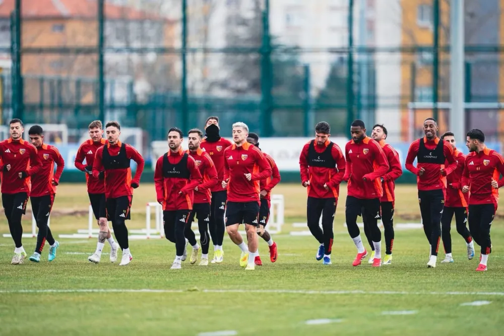 Kayserispor’da Kocaelispor maçı hazırlıkları sürüyor