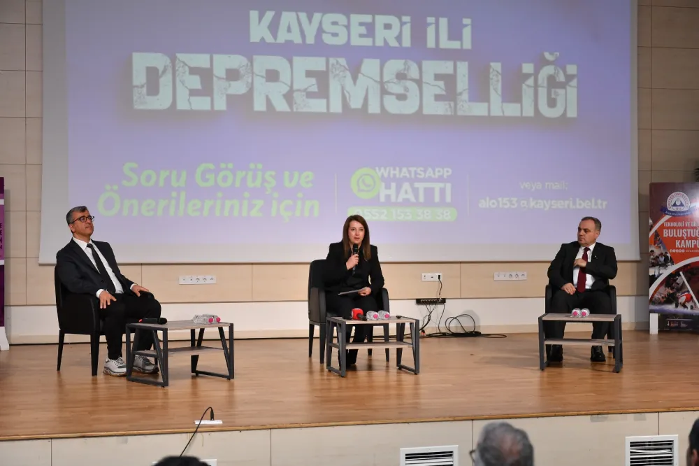 Valilik, Büyükşehir ve üniversiteler işbirliğinde ‘Kayseri İli Depremselliği’ programı