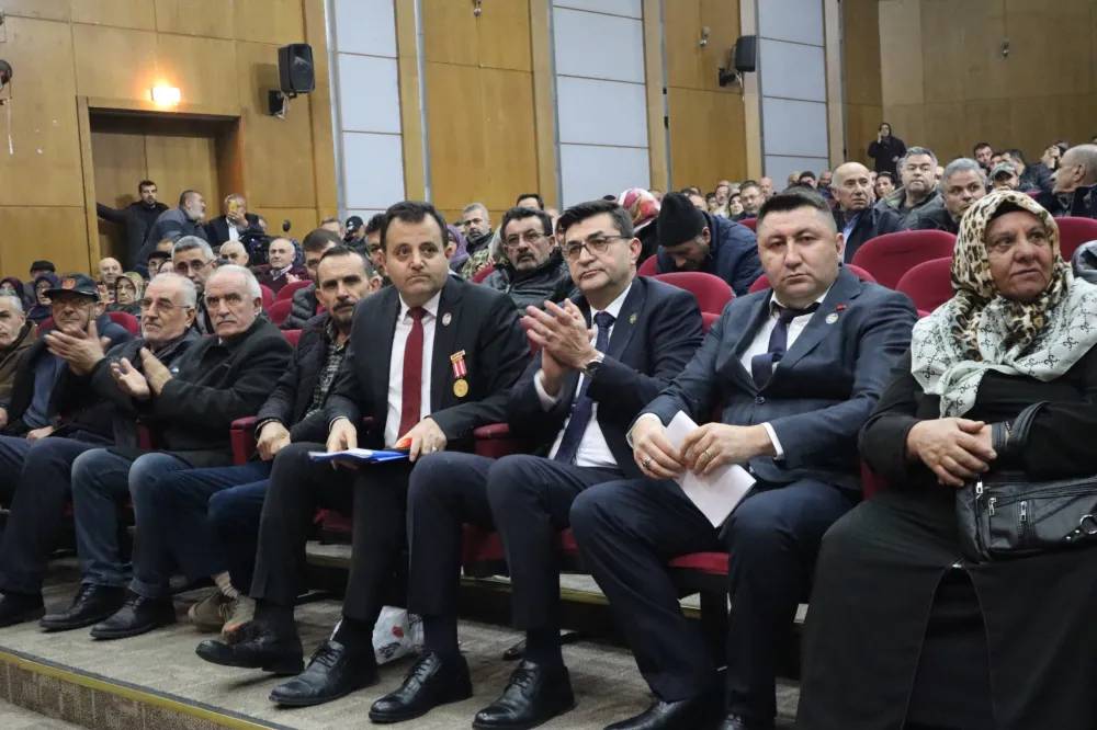 Türkiye Harp Mamülü Gaziler Şehit Dul ve Yetimleri Derneği Şubesi’nde Ali Yavuz güven tazeledi