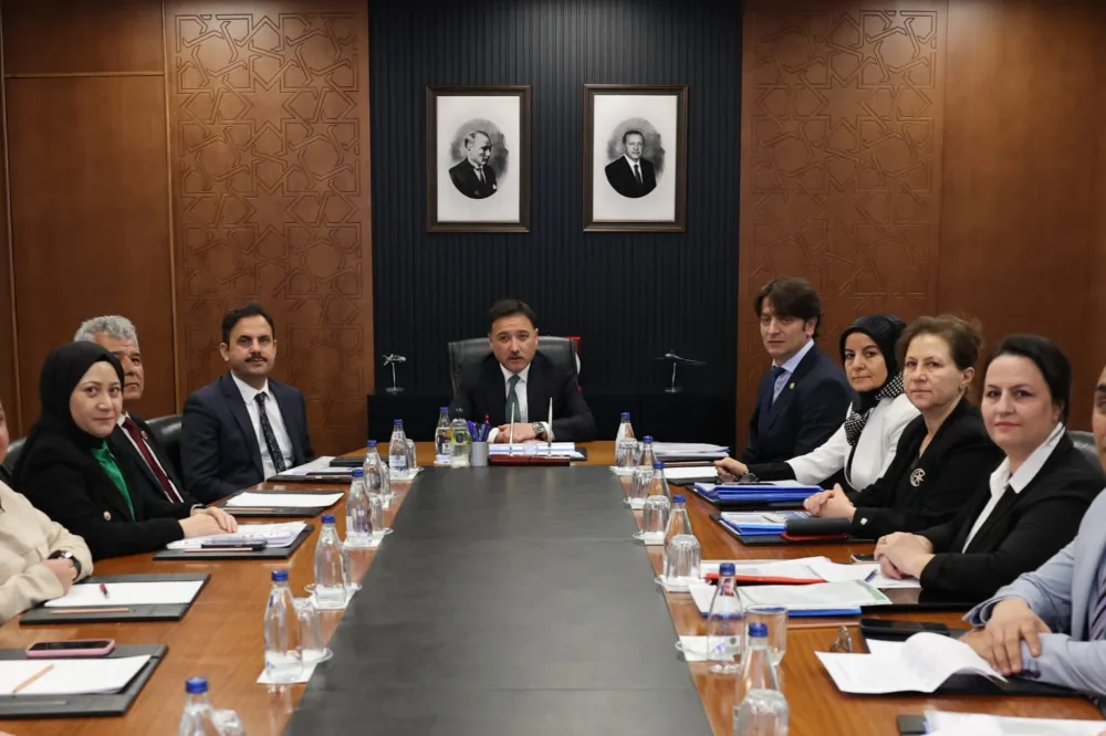 Vali Gökmen Çiçek Başkanlığında değerlendirme toplantısı