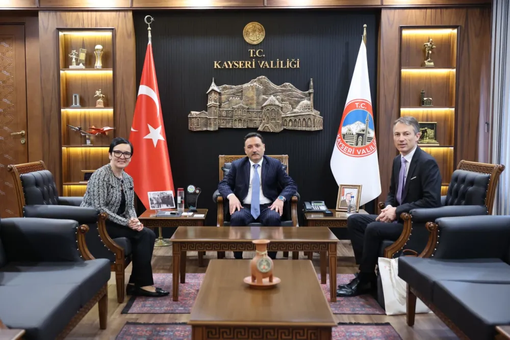 Avusturya’nın Ankara Büyükelçisi Juen’den Vali Çiçek’e ziyaret