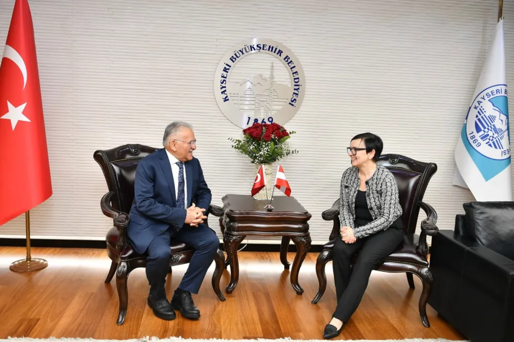 Avusturya Büyükelçisi Juen’den Başkan Büyükkılıç’a ziyaret