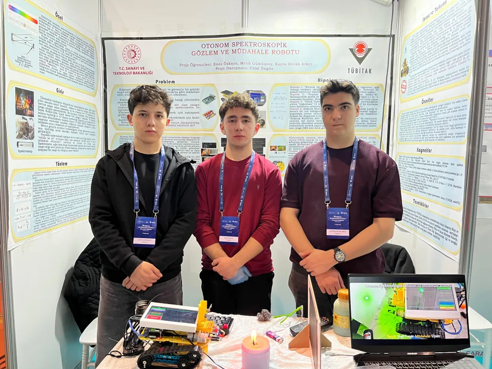 Lise öğrencileri, yangının türünü tespit eden akıllı sistem geliştirdi