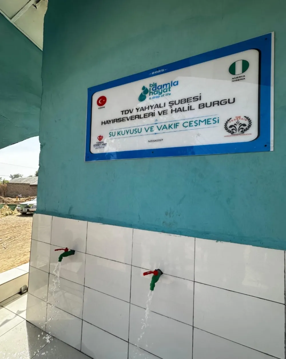 Nijerya Jigawa’da TDV Yahyalı Şubesi’nin yaptırdığı su kuyusu hizmete açıldı