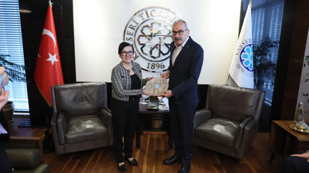 Avusturya'nın Ankara Büyükelçisi Juen'den KTO Başkanı Gülsoy'a ziyaret