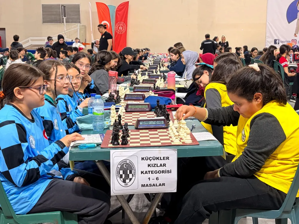 Okul Sporları Satranç İl Birinciliği müsabakaları başladı