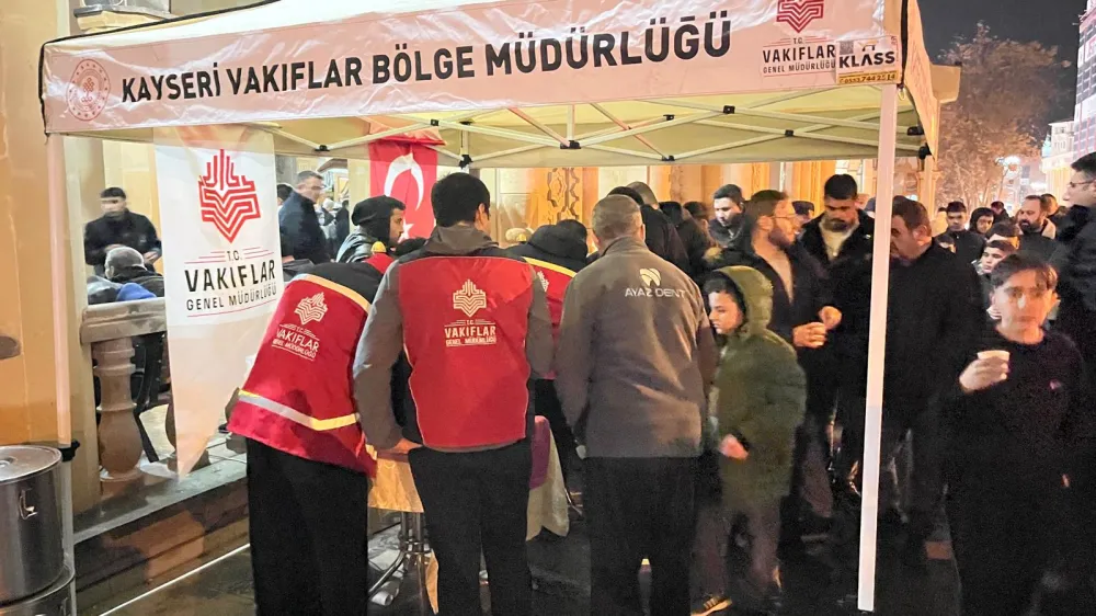 Vakıflar Bölge Müdürlüğü’nün iftar noktaları belli oldu