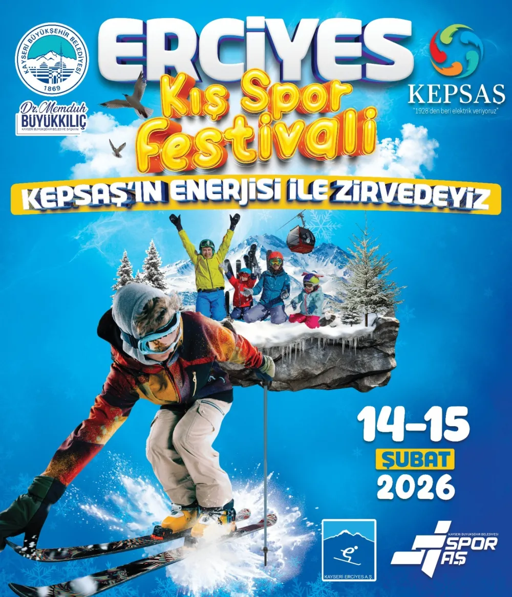 Erciyes’te Kış Spor Festivali 14-15 Şubat’ta düzenlenecek