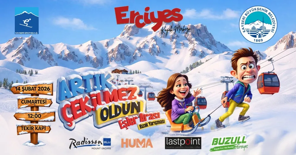 Erciyes’te “Artık Çekilmez Oldun” yarışması start alacak 