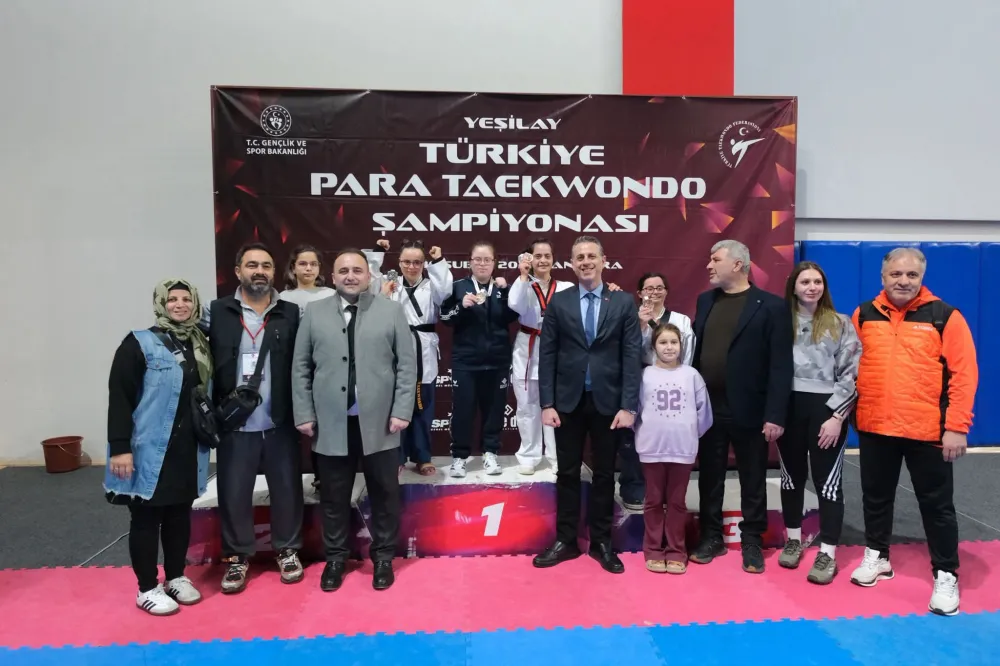 Büşra Yolun Taekwondo'da Türkiye ikincisi oldu