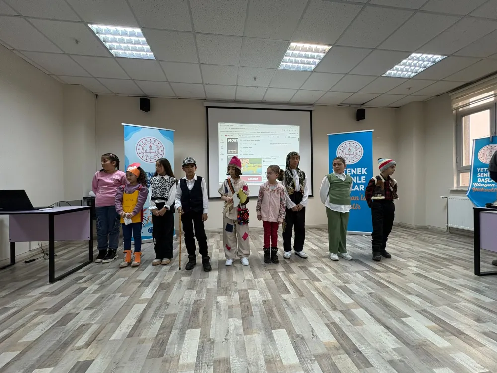 Bünyan’da öğrenciler Anadolu Masalları ile buluştu 