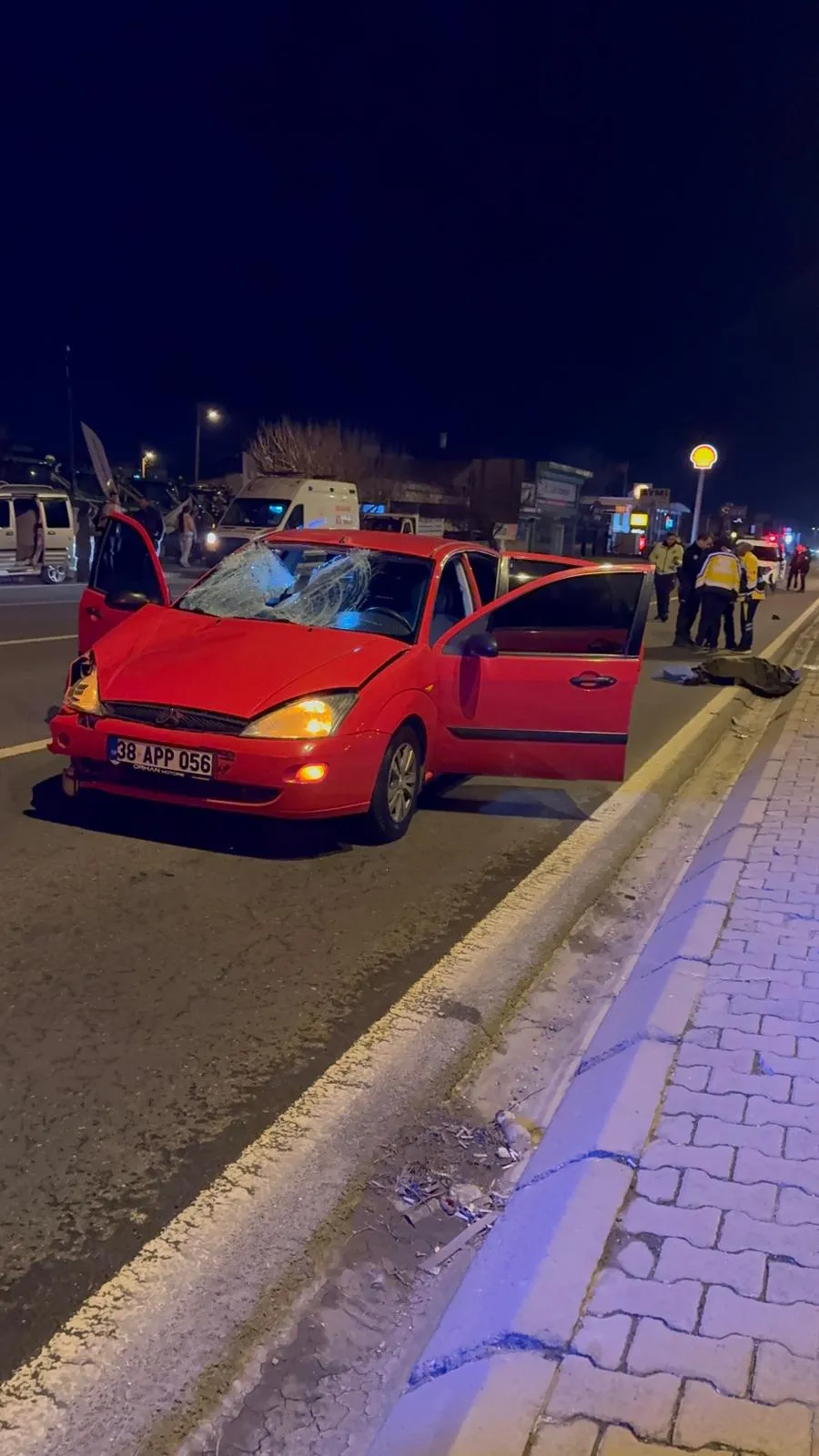 Kayseri’de otomobilin çarptığı yaya öldü 