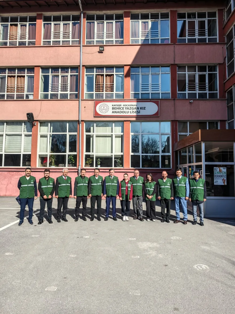 Yeşilay Kayseri Şubesi’nden okullarda “İlk Ders Yeşilay” etkinliği 