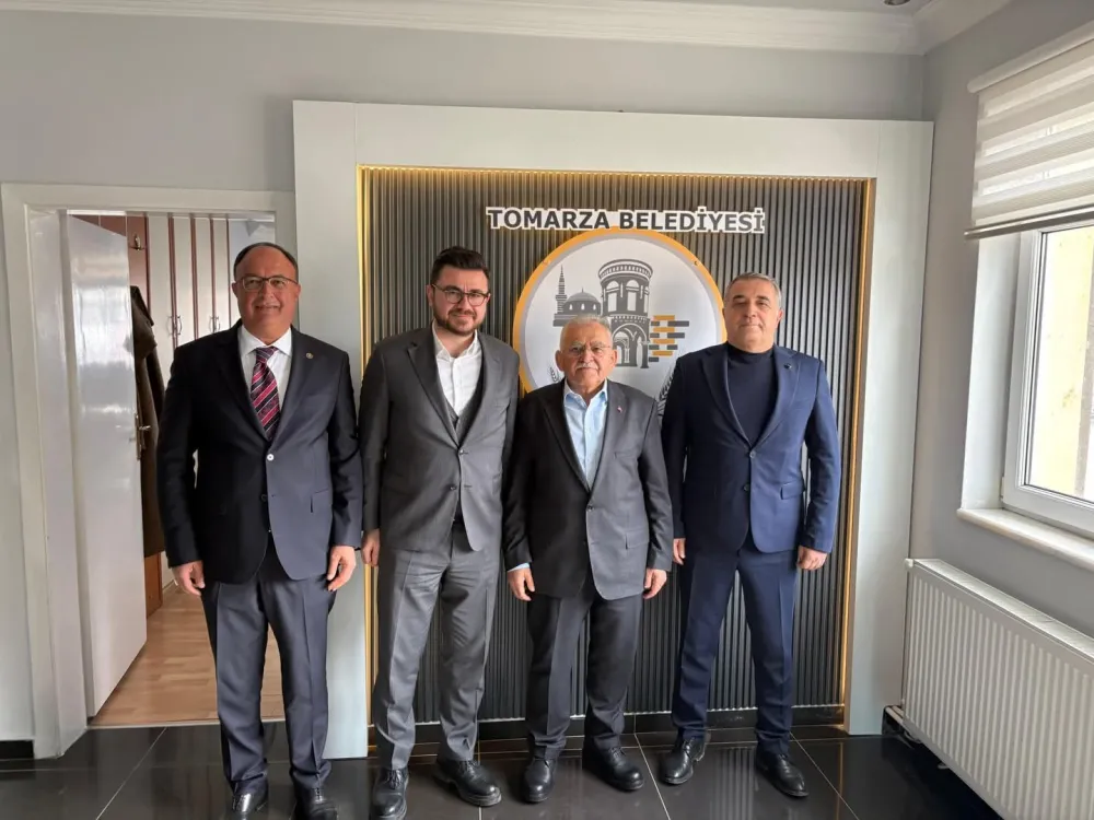 Başkan Büyükkılıç ile AK Parti İl Başkanı Okandan'dan Osman Koç'a ziyaret