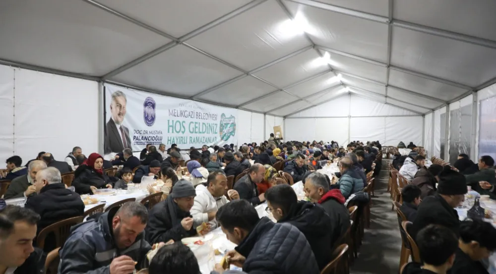 Melikgazi’den Ramazan’da gönüllere dokunan hizmet