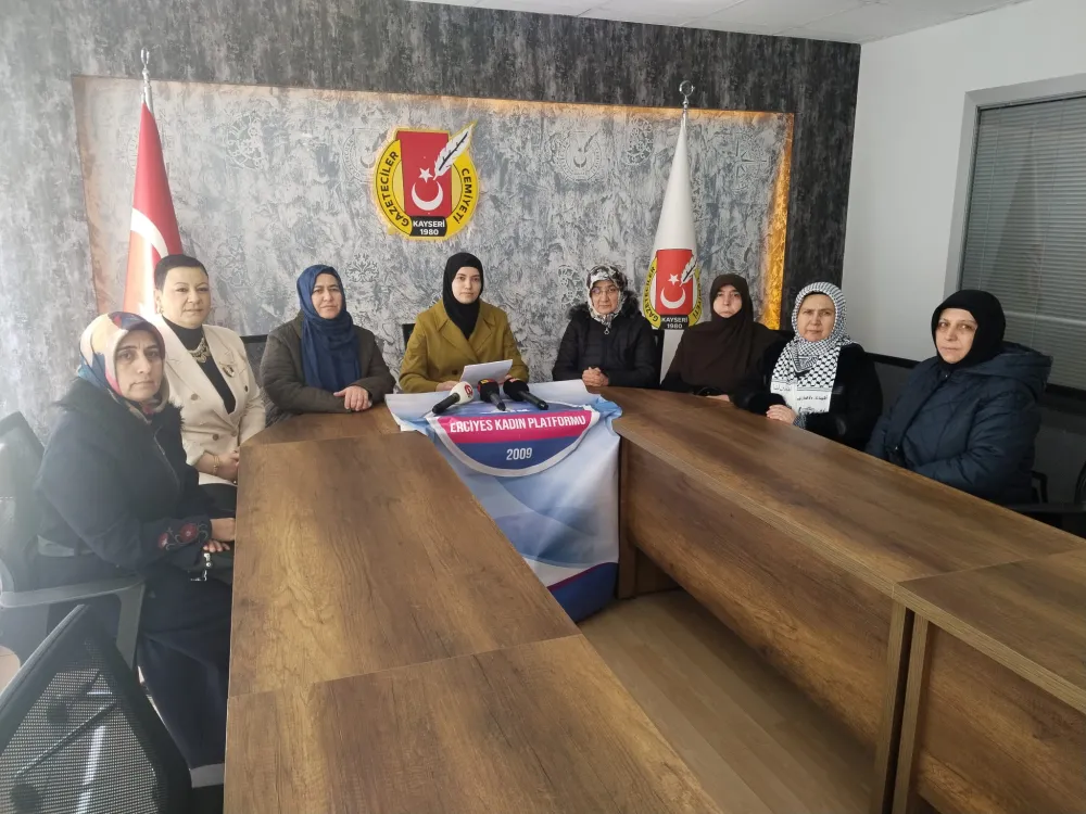 Erciyes Kadın Platformu’ndan Kadınlar Günü açıklaması