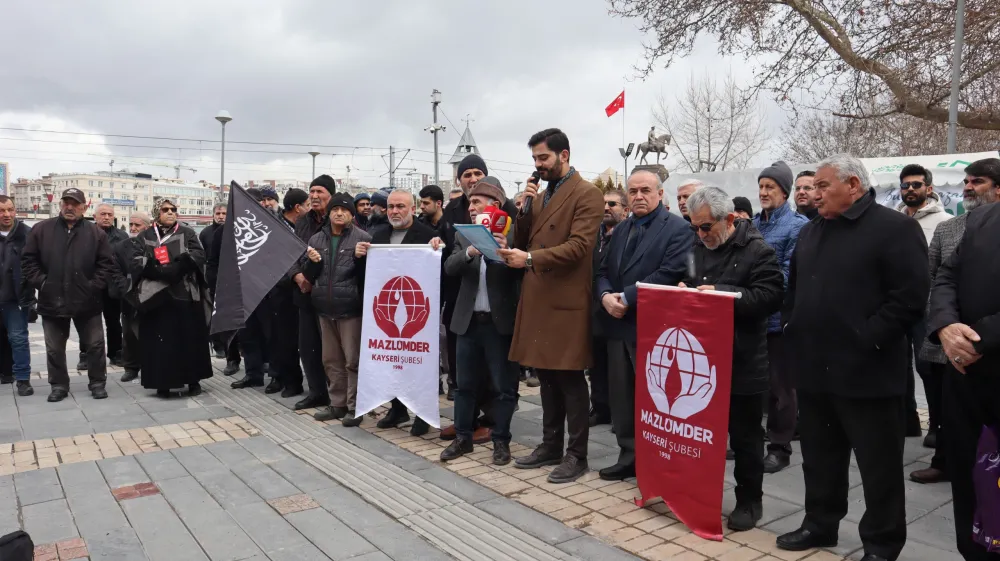 MAZLUMDER Şube Başkanı Kaya: Sivillerin hayatını tehlikeye atan askeri saldırı kabul edilemezdir