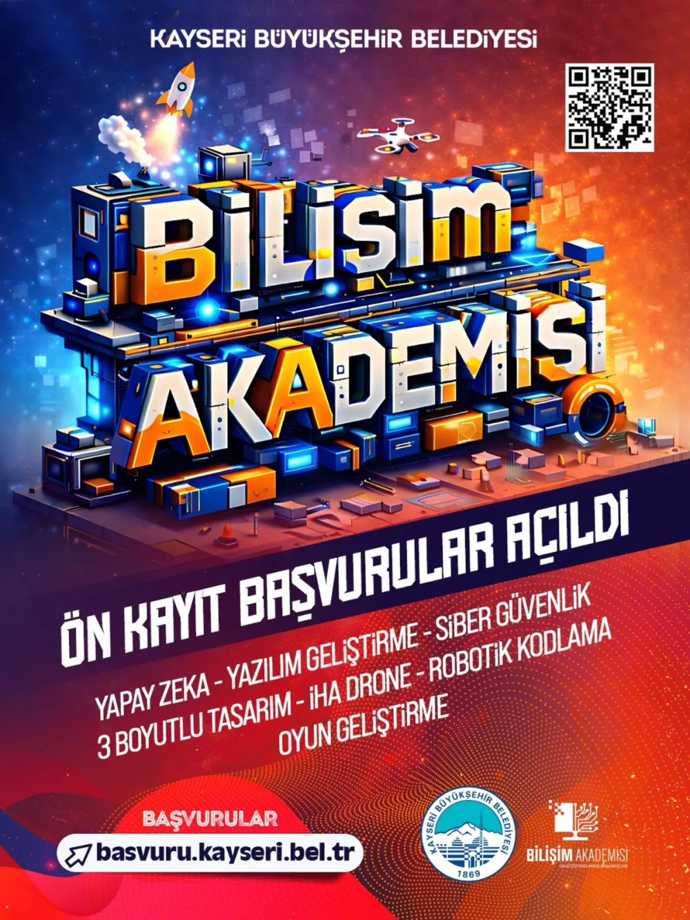 Büyükşehir’de Bilişim Akademisi’nin ön kayıtları başladı