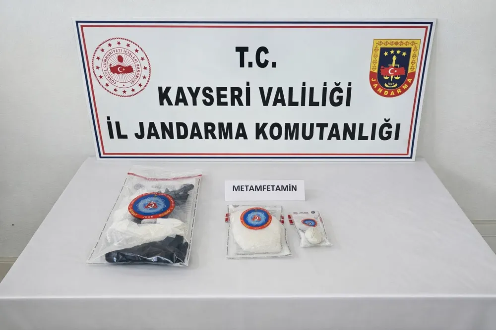 Kayseri’de uyuşturucu operasyonu: 1 gözaltı