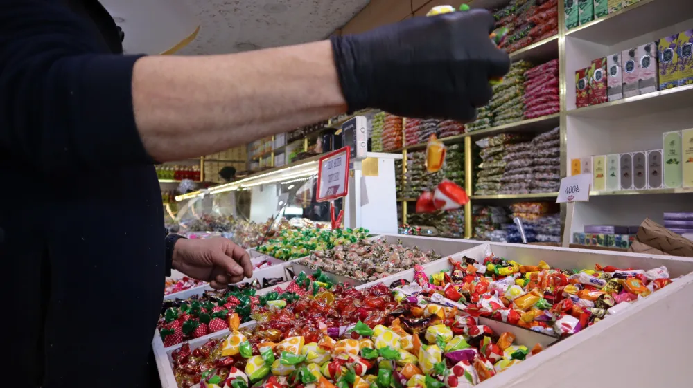Bayram öncesi şeker tezgahlarında hareketlilik başladı