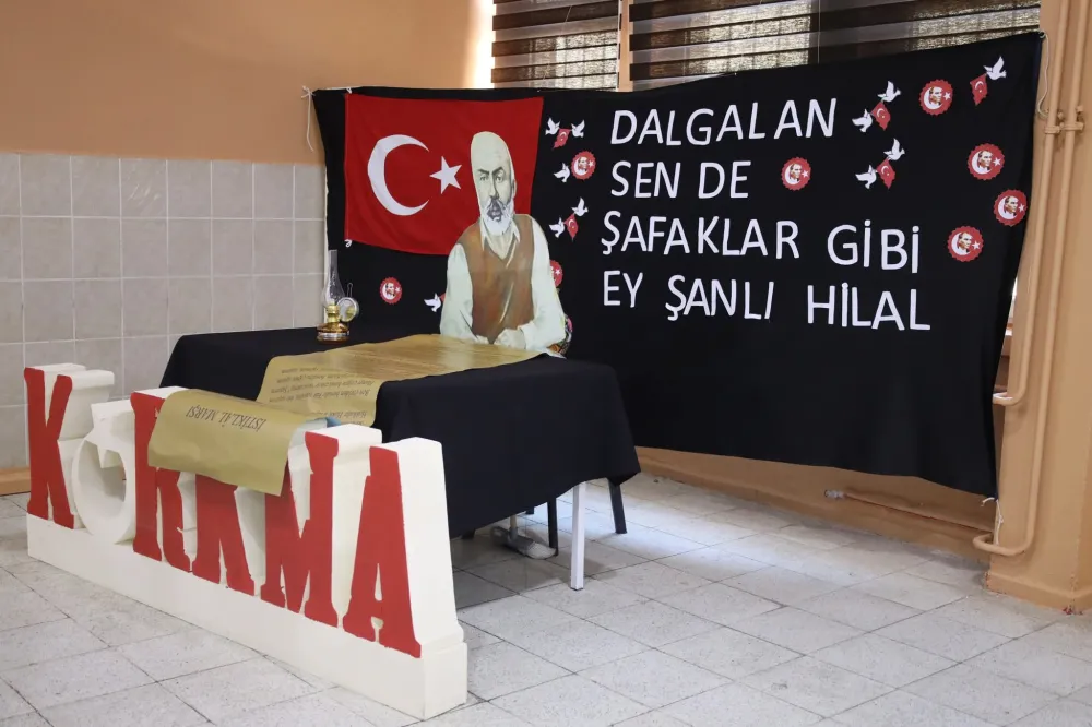 Yahyalı’da Mehmet Akif Ersoy’u anma programı