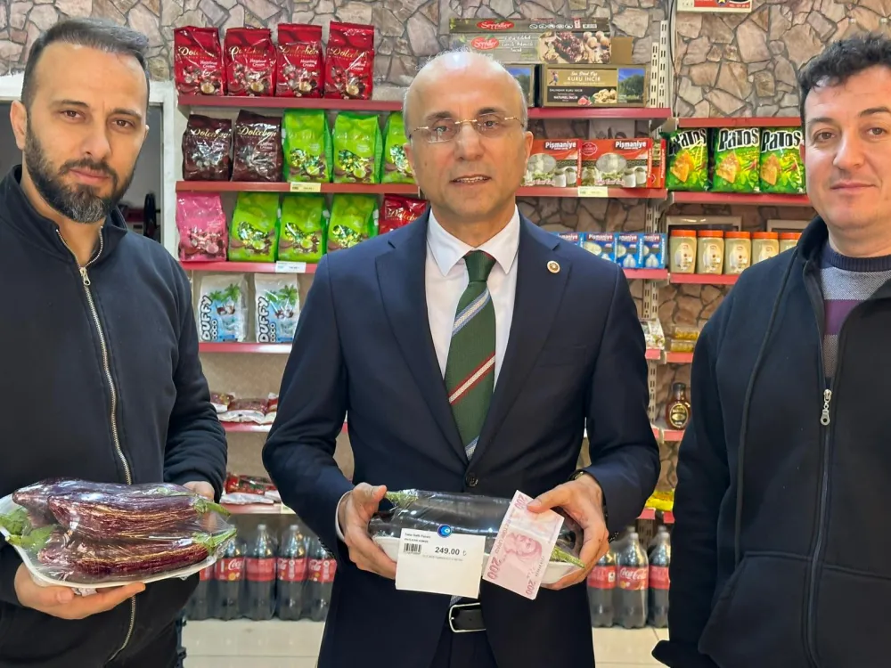 CHP Kayseri Milletvekili Aşkın Genç: 200 TL ile bir kilo patlıcan bile alınamıyor