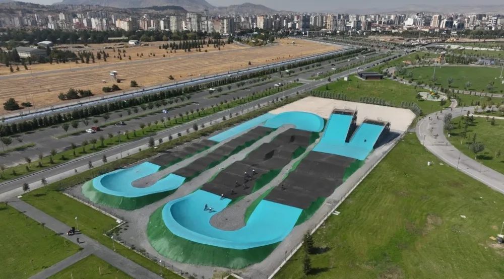 İç Anadolu’nun tek BMX parkuru, spor altyapısına güçlü katkı sunuyor
