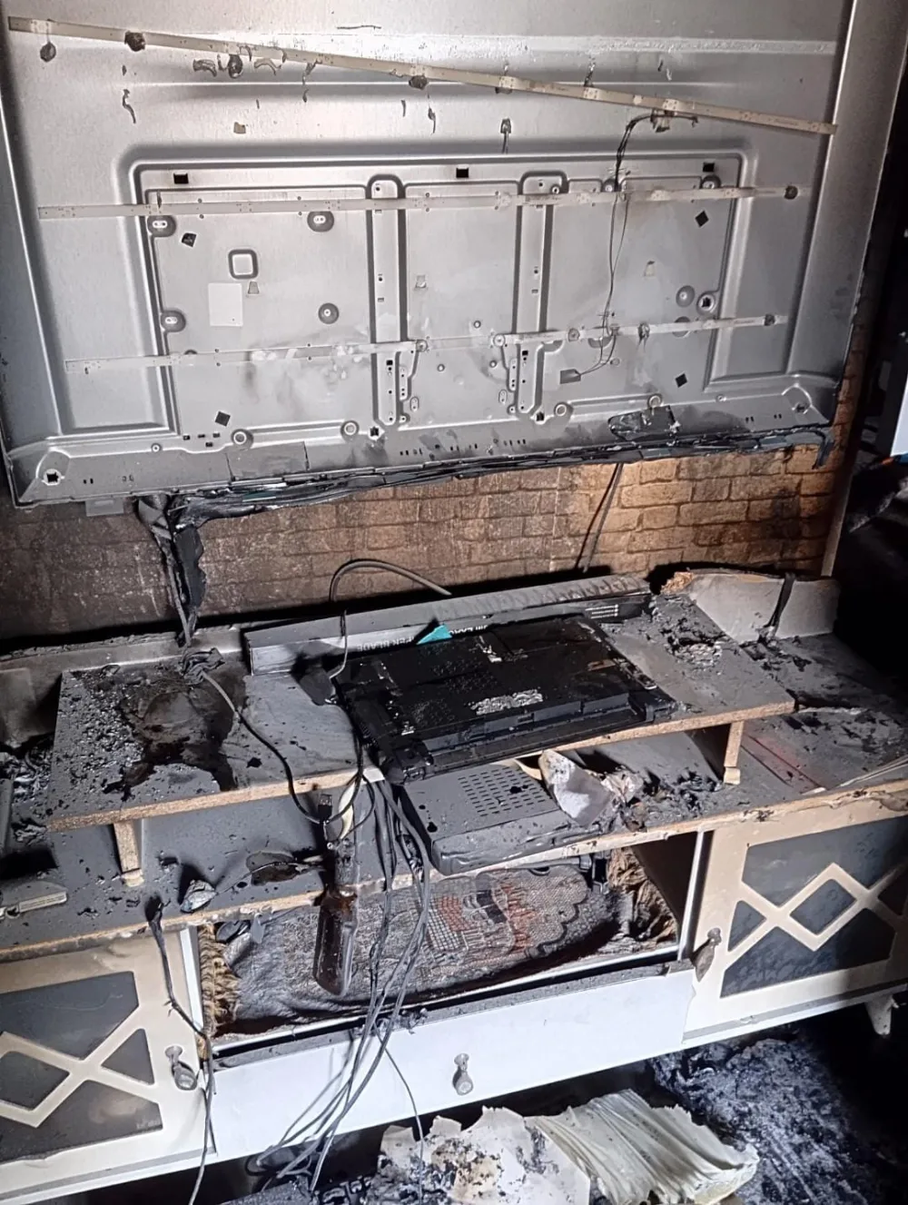 Kayseri'de 9 katlı binada yangın 