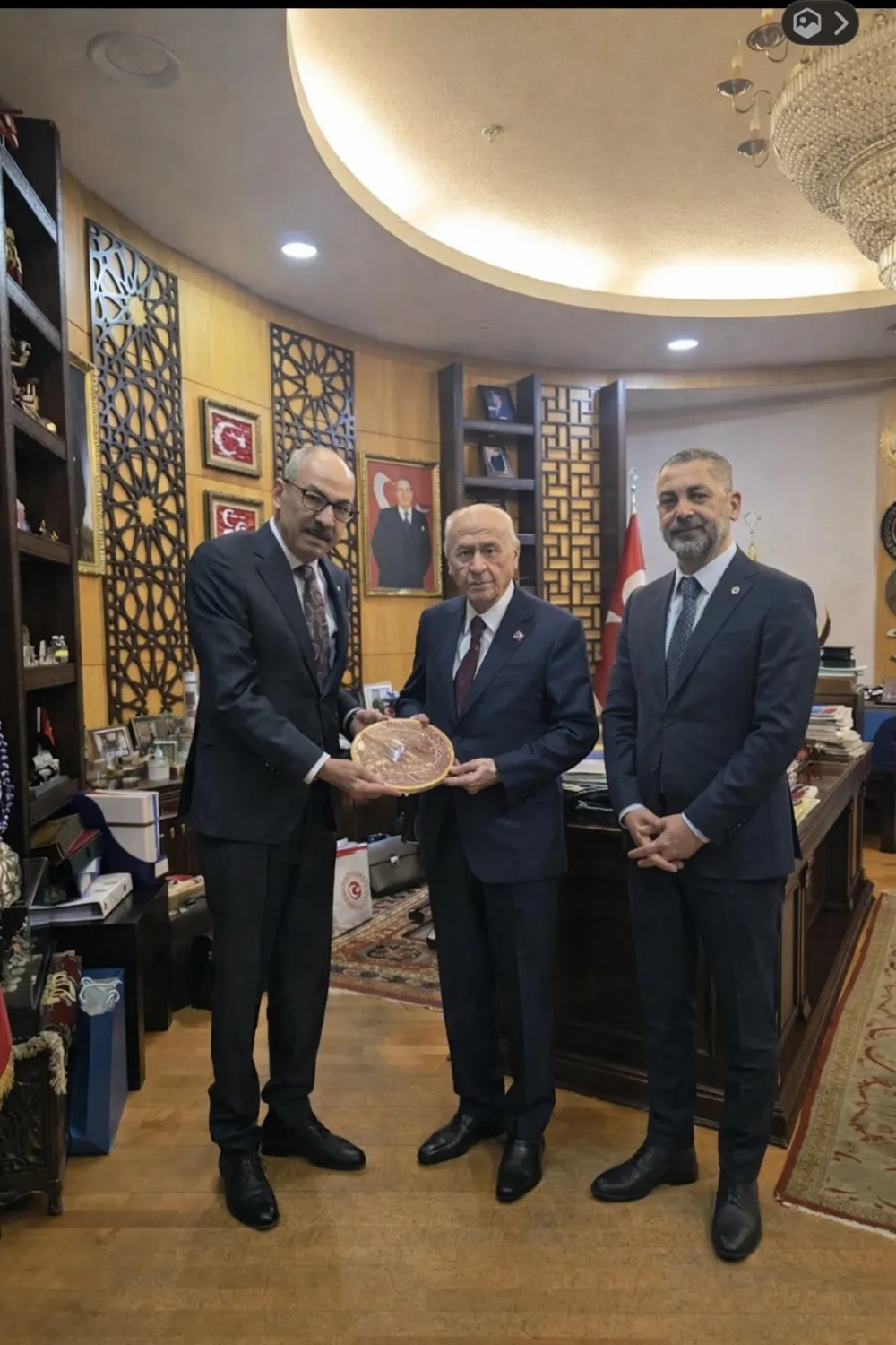 KTO Başkanı Gülsoy'dan MHP Genel Başkanı Bahçeli'ye ziyaret