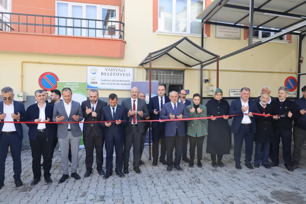 Yahyalı’da Ailem Derneği hizmete açıldı