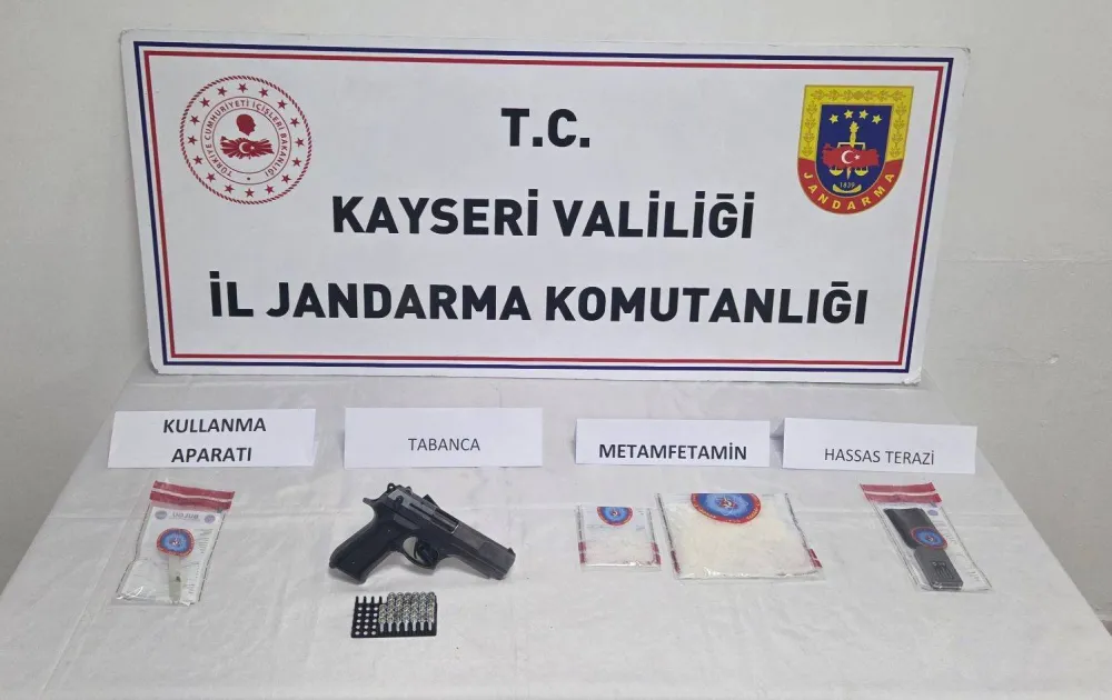 Kayseri'de 1 kişiye uyuşturucu gözaltısı
