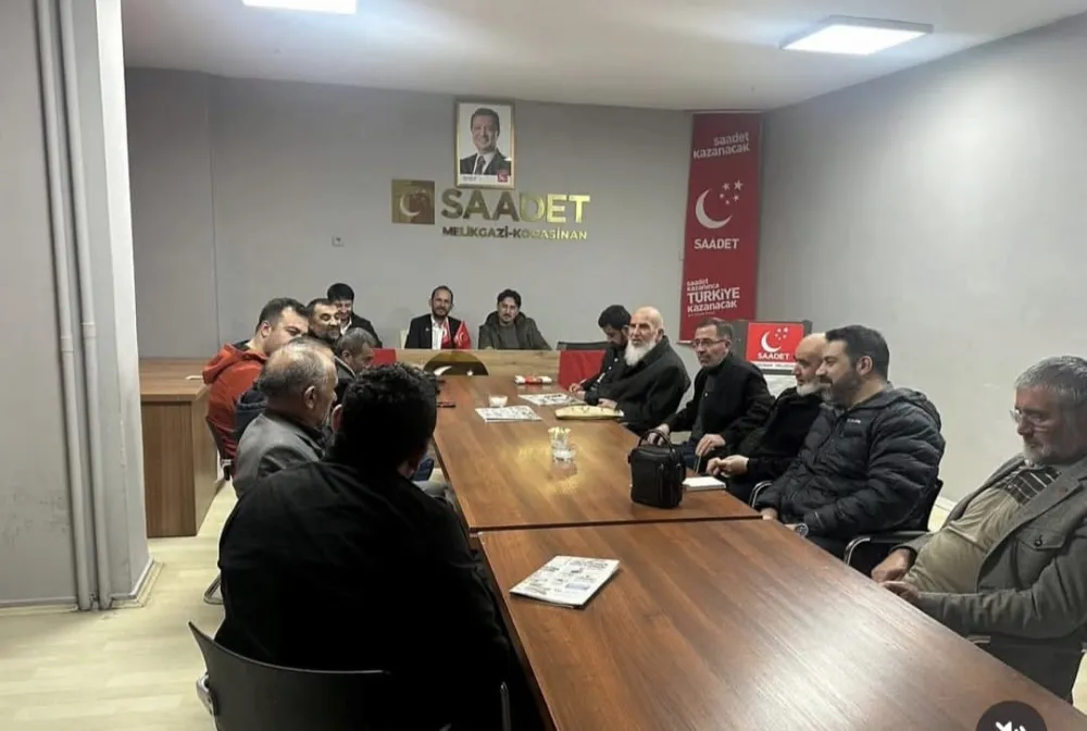 SP Kocasinan İlçe Başkanı Onat: 1000 yeni üye hedefiyle yeniden ‘Bismillah’ diyoruz