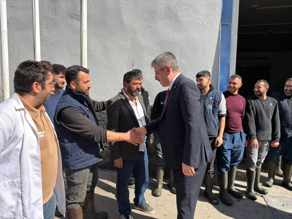 AK Parti’li Çopuroğlu: Üreticilerimizle birlikte çalışmayı sürdüreceğiz