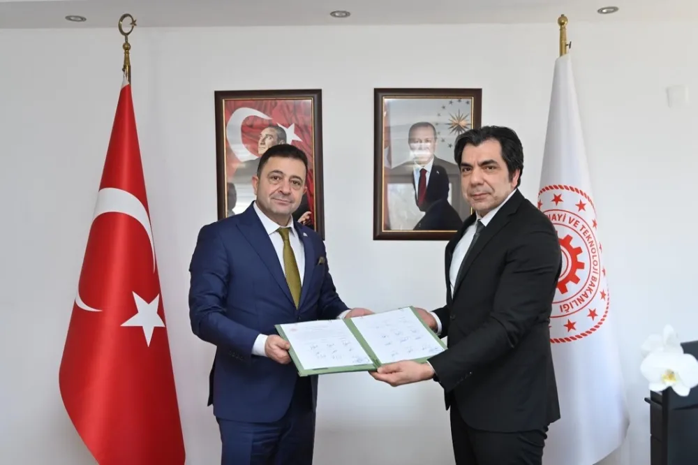 Kayseri OSB’de Başkan Yalçın, yetki belgesini aldı