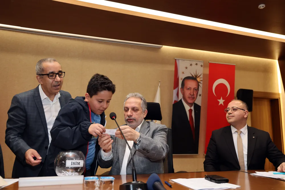 Talas'ta Menekşe Siteleri'nde kura çekimi yapıldı: Yeni yuvalar belirlendi