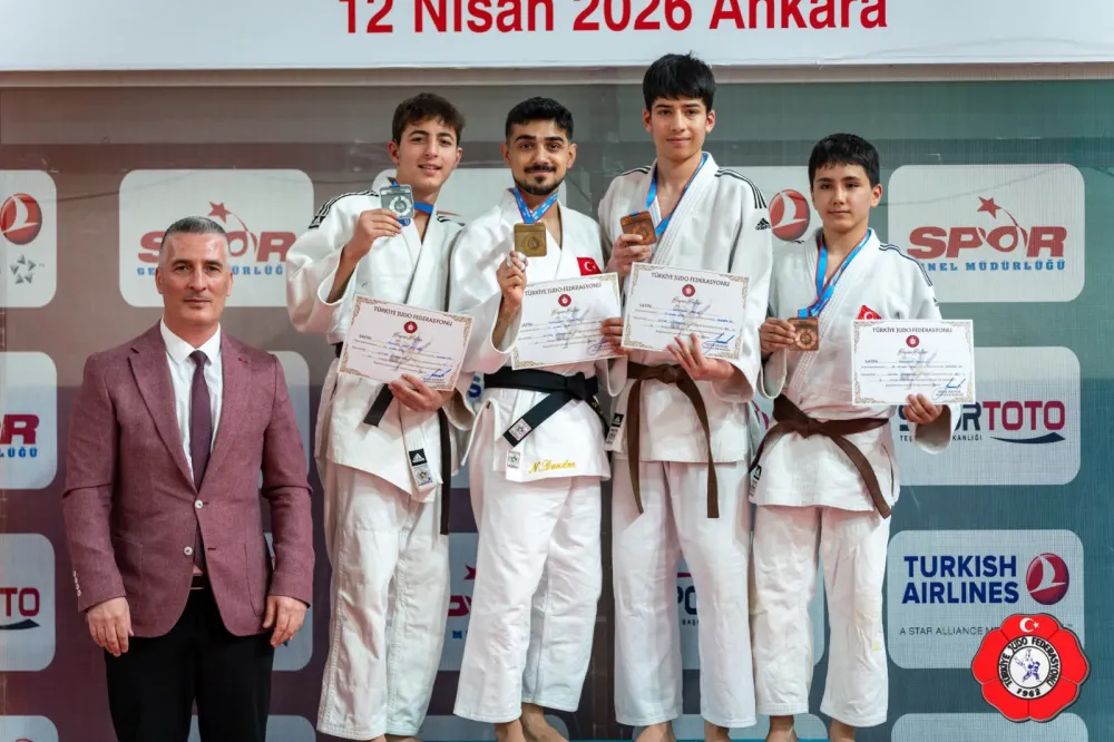 Kayserili judocu Türkiye ikincisi oldu