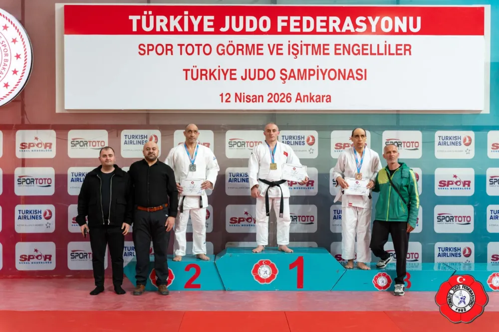 Kayserili judocular Ankara’dan madalyalarla döndü