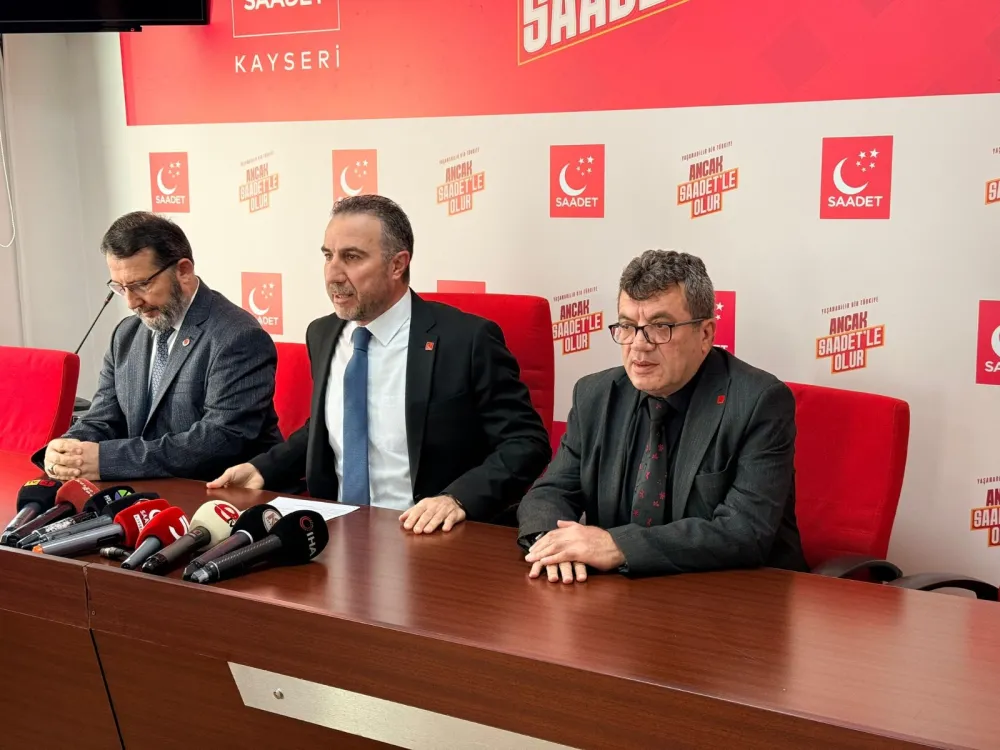 Saadet Partisi’nden Kayseri’deki İhalelere Tepki: “Kamu Kaynakları Şeffaf Kullanılmalı”