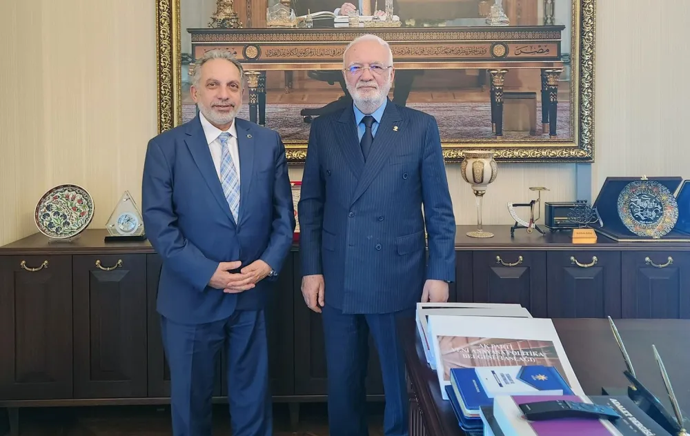 AK Parti Genel Başkan Vekili Elitaş, Başkan Yalçın'ı Makamında Kabul Etti