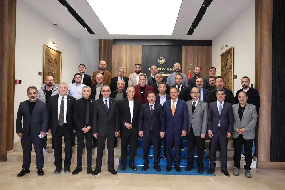 TSYD heyeti Kayseri’nin spor vizyonunu yerinde inceledi