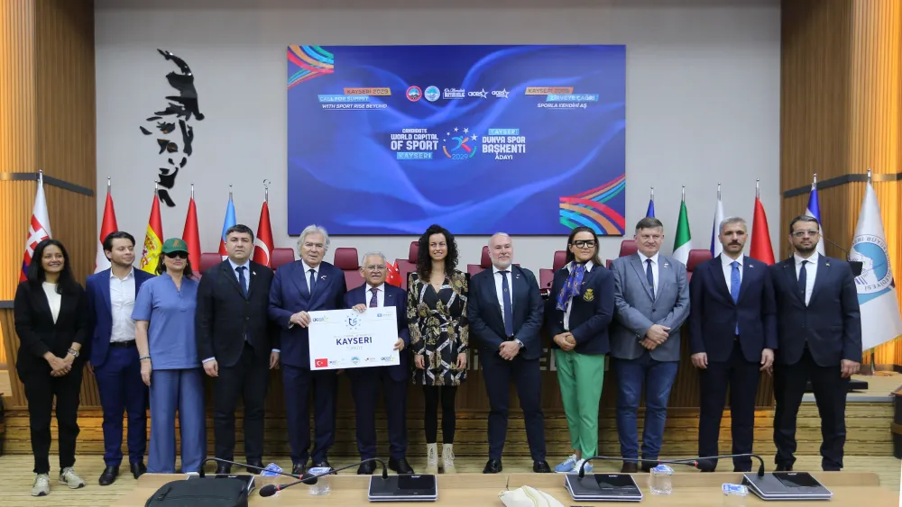 ACES Europe Başkanı Lupatelli: 2029 yılında Kayseri’yi spor başkenti olarak görmeyi arzu ediyoruz